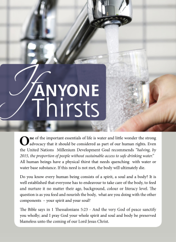 Tract - If anyone Thirsts