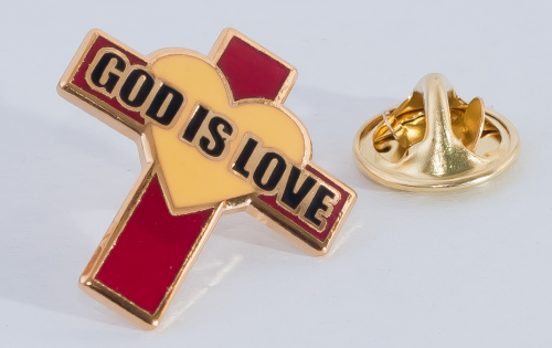 God is Love - Lapel pin
