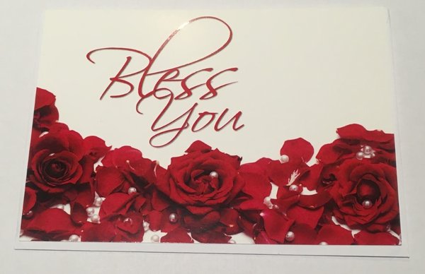 Bless you card (A6 size)